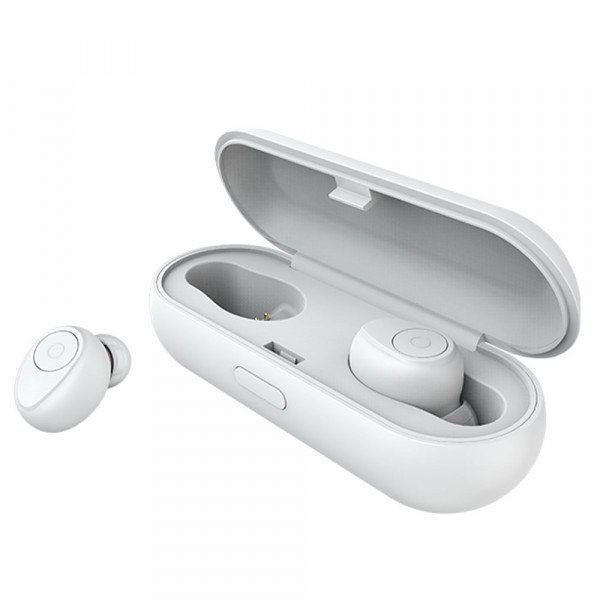 Wholesale True Wireless Stereo Headset Earbuds Airbuds TWS-W5 (White)